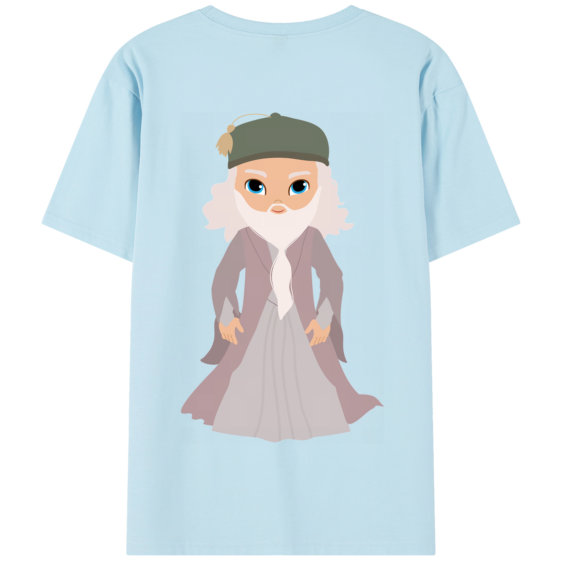 （画像用） Harry Potter ハリー・ポッターシリーズ 綿100％半袖Tシャツ（背面プリント）
